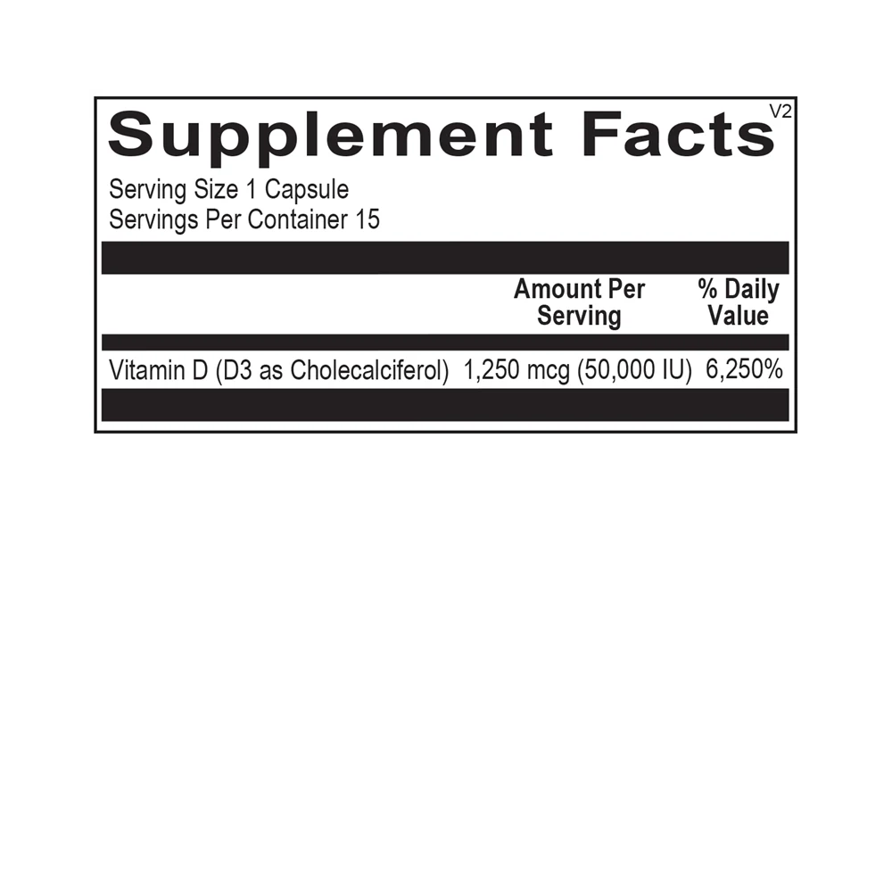 Vitamin D3 50,000 IU